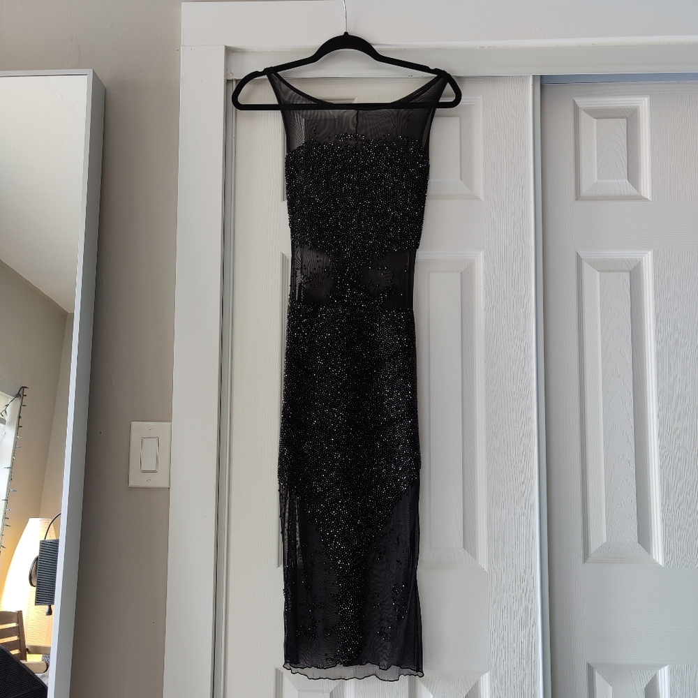 ❤️Stunning Black Shear Dress❤️ - Picture 11 of 11